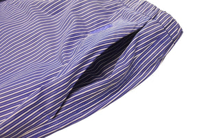 LOEWE ロエベ Striped Pyjama Trousers ストライプド パジャマトラウザーズ S359Y04X75 サイズL アナグラムロゴ刺繍 美品 中古 4b003583