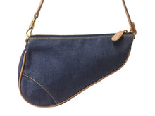 Load image into Gallery viewer, 極美品 Christian Dior クリスチャンディオール サドルポーチ アクセサリーポーチ PZ 0701 デニム ガリアーノ期 中古 4b003590