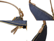 Load image into Gallery viewer, 極美品 Christian Dior クリスチャンディオール サドルポーチ アクセサリーポーチ PZ 0701 デニム ガリアーノ期 中古 4b003590