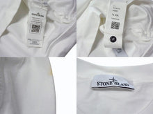 Load image into Gallery viewer, STONE ISLAND ストーンアイランド スウェット クルーネック 801563750 A0001 コットン ホワイト サイズXXL 美品 中古 4b003596