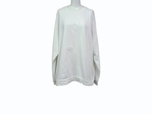 Load image into Gallery viewer, STONE ISLAND ストーンアイランド スウェット クルーネック 801563750 A0001 コットン ホワイト サイズXXL 美品 中古 4b003596