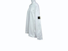 Load image into Gallery viewer, STONE ISLAND ストーンアイランド スウェット クルーネック 801563750 A0001 コットン ホワイト サイズXXL 美品 中古 4b003596
