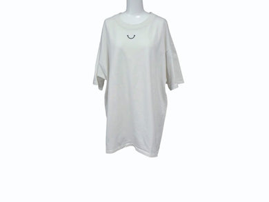 READY MADE レディメイド半袖Ｔシャツ 23SST-SHIRT SMILE RE-CO-WH-00-00-244 コットン ホワイト サイズXXL 美品 中古 4b003600 