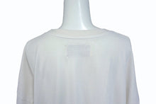 Load image into Gallery viewer, SATOSHI NAKAMOTO サトシナカモト 半袖Tシャツ サイズXL フェイスプリント ラインストーン ホワイト ブラック 良品 中古 4b003606