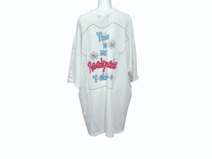 READYMADE レディメイド Tシャツ プリント RE-CO-WH-00-00-275 ホワイト コットン サイズXXL 美品 中古 4b003607 