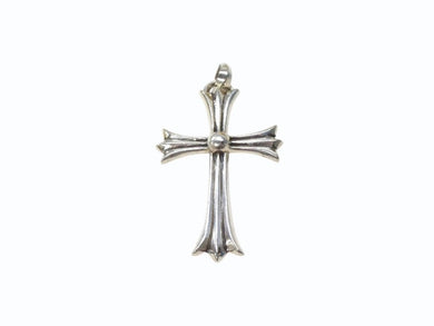 CHROME HEARTS クロムハーツ ラージ CHクロス ペンダント ウベイル ペンダントヘッド 重量約40.5g スターリングシルバー 美品 中古 4b003610 