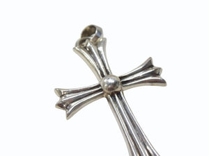 CHROME HEARTS クロムハーツ ラージ CHクロス ペンダント ウベイル ペンダントヘッド 重量約40.5g スターリングシルバー 美品 中古 4b003610 