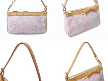 Load image into Gallery viewer, 極美品 LOUIS VUITTON ルイヴィトン ポシェット アクセソワール アクセサリーポーチ M92007 モノグラム チェリーブロッサム 村上隆 中古 4b003616