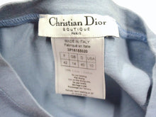 Load image into Gallery viewer, Christian Dior クリスチャンディオール J&#39;ADORE DIOR ジャドール 半袖Tシャツ 3P16155020 サイズ42 ブルー 美品 中古 4b003619