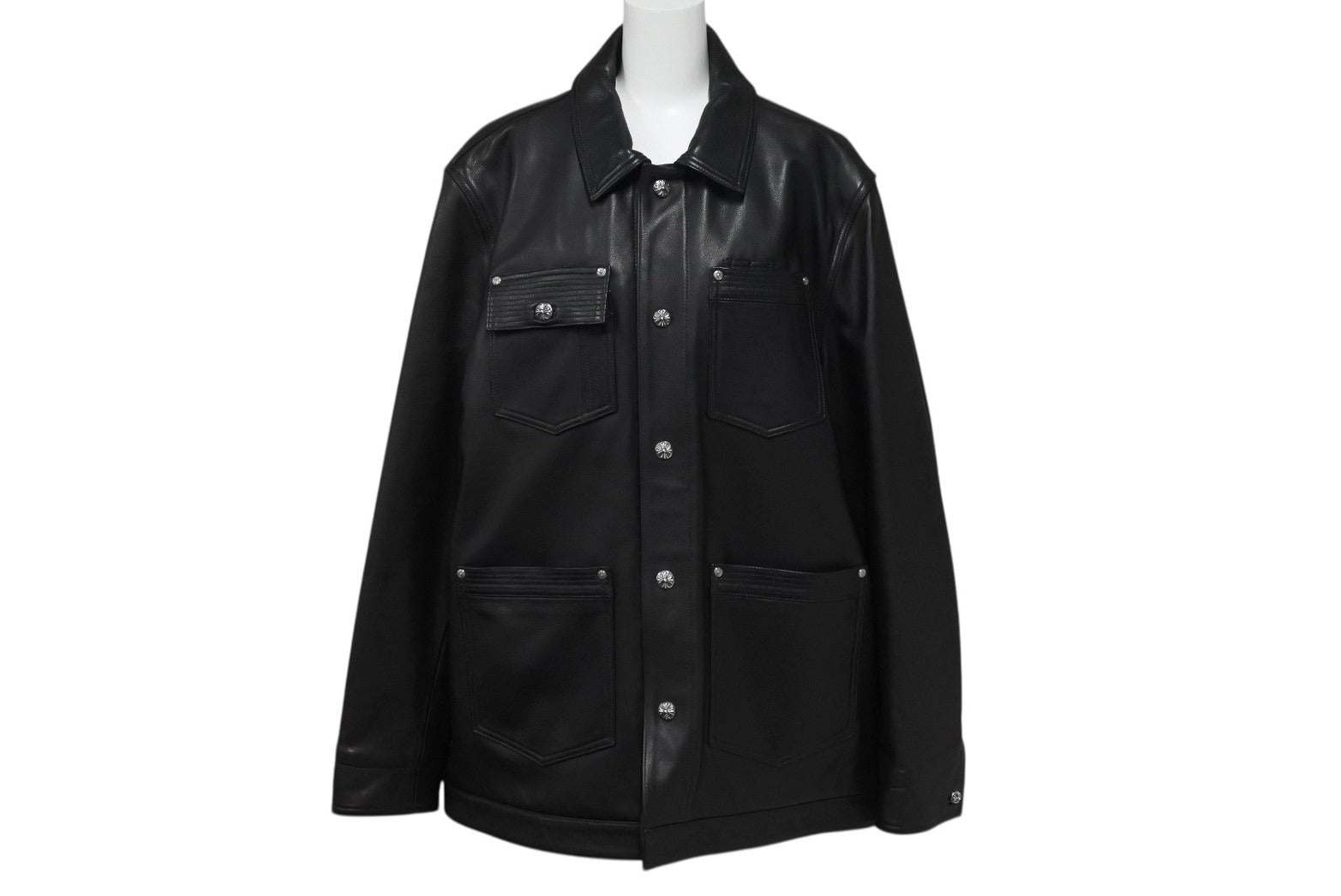 オールドクロム☆CHROME HEARTS☆ホノルル☆クロスロゴ☆白☆サイズM