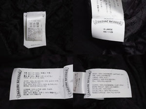 極美品 CHROME HEARTS クロムハーツ Letterman レターマン スタジャン サイズXL セメタリークロスパッチ 15パッチ BSフレア 中古 4b003627 