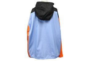 PRADA プラダ 20SS ナイロンアノラックジャケット SGB407 サイズS FRANK OCEAN着用 トライアングルロゴ マルチカラー 美品 中古 4b003629