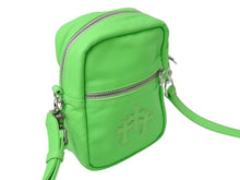 Load image into Gallery viewer, 極美品 CHROME HEARTS クロムハーツ TAKA MINI タカ ミニ ショルダーバッグ セメタリークロスパッチ クロスボール グリーン 中古 4b003630