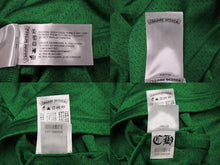 Load image into Gallery viewer, 新品未使用 CHROME HEARTS クロムハーツ カットソー CHプリント MESH WARM UP JERSEY RN#97729 ナイロン ポリエステル グリーン イエロー サイズM 中古 4b003633