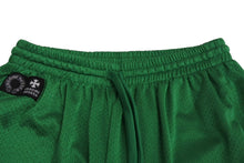 画像をギャラリービューアに読み込む, 未使用 CHROME HEARTS クロムハーツ ショートパンツ CHプリント メッシュ MESH VARSITY SHORTS RN♯97729 ナイロン グリーン イエロー サイズM 中古 4b003634 