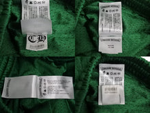 画像をギャラリービューアに読み込む, 未使用 CHROME HEARTS クロムハーツ ショートパンツ CHプリント メッシュ MESH VARSITY SHORTS RN♯97729 ナイロン グリーン イエロー サイズM 中古 4b003634 