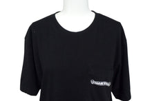 Load image into Gallery viewer, CHROME HEARTS クロムハーツ 半袖Ｔシャツ スクロールラベル コットン ブラック ホワイト アメリカ製 サイズM 良品 中古 4b003643