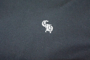 CHROME HEARTS クロムハーツ パーカー CHロゴ サーマルフーディー 刺繍 RN#97729 コットン ライクラ ブラック サイズXS 美品 中古 4b003644