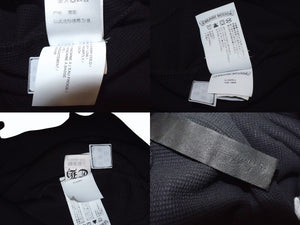 CHROME HEARTS クロムハーツ パーカー CHロゴ サーマルフーディー 刺繍 RN#97729 コットン ライクラ ブラック サイズXS 美品 中古 4b003644