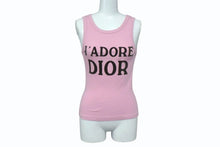画像をギャラリービューアに読み込む, Christian Dior クリスチャンディオール J&#39;ADORE DIOR ジャドール タンクトップ ノースリーブ 3E16155040 サイズ36 ピンク 美品 中古 4b003646