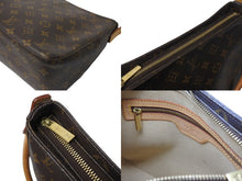 Load image into Gallery viewer, LOUIS VUITTON ルイヴィトン ルーピングMM ワンショルダーバッグ M51146 モノグラム ブラウン ゴールド金具 美品 中古 4b003653