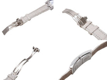 Load image into Gallery viewer, 極美品 HARRY WINSTON ハリーウィンストン 330LQW Avenue C White Shell アヴェニュー K18WG ダイヤベゼル ホワイト 中古 4b003657