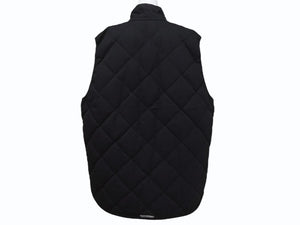 CHROME HEARTS クロムハーツ キルティングベスト サイズXXL クロスボールボタン スクロールラベルロゴ 金具入り 美品 中古 4b003661 