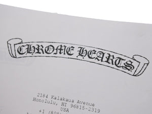 未使用 CHROME HEARTS クロムハーツ 22K タイニークロス スモールクロス 純正 パヴェダイヤ ペンダント ゴールド 中古 4b003664 