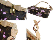 Load image into Gallery viewer, 新品未使用 LOUIS VUITTON ルイヴィトン 村上隆 LV × TM モノグラム チェリーブロッサム ポシェット・アクセソワール ハンドバッグ M13666 中古 4b003665