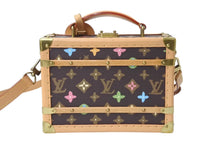 Load image into Gallery viewer, LOUIS VUITTON ルイヴィトン タイラーザクリエイター モノグラム クラギー ハンドルトランク M11120 2WAYショルダーハンドバッグ 美品 中古 4b003666