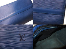 Load image into Gallery viewer, LOUIS VUITTON ルイヴィトン エピレザー スピーディ25 M43015 ハンドバッグ ミニボストン トレドブルー ゴールド金具 美品 中古 4b003671