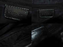 Load image into Gallery viewer, Christian Dior クリスチャンディオール トロッター ワンショルダーバッグ サドルバッグ SL044002 キャンバス レザー グレー ネイビー 美品 中古 4b003685