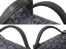 Load image into Gallery viewer, GOYARD ゴヤール ビジネスバッグ シープル フリーフケース グレー PVCレザー シルバー金具 美品 中古 4b003689
