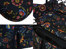 Load image into Gallery viewer, CHRISTIAN DIOR クリスチャンディオール ガリアーノ期 サドルバッグ RU0052 キャンバス レザー マルチカラー シルバー金具 美品 中古 4b003695