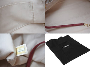 CHANEL シャネル ココマーク 2WAY チェーンショルダーバッグ ワンショルダーバッグ 23番台 レザー レッド ゴールド金具 美品 中古 4b003697