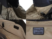 Load image into Gallery viewer, Christian Dior クリスチャンディオール ショルダーバッグ トロッター キャンバス ベージュ ブラウン シルバー金具 美品 中古 4b003701