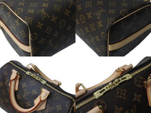 Load image into Gallery viewer, 極美品 LOUIS VUITTON ルイヴィトン スピーディー25 ハンドバッグ ショルダーバッグ 2way M46977 ブラウン モノグラムキャンバス レザー 中古 4b003704