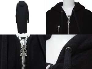 CHROME HEARTS クロムハーツ ダガージップ デッドロングフーコート サイズM カシミヤ クロスボール ボロチップ 美品 中古 4b003713 