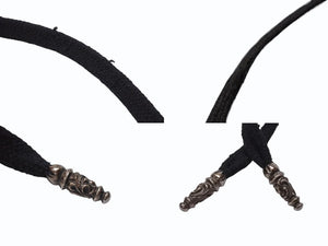 CHROME HEARTS クロムハーツ ダガージップ デッドロングフーコート サイズM カシミヤ クロスボール ボロチップ 美品 中古 4b003713 