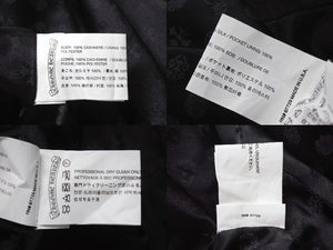 CHROME HEARTS クロムハーツ ダガージップ デッドロングフーコート サイズM カシミヤ クロスボール ボロチップ 美品 中古 4b003713 
