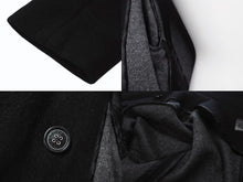 画像をギャラリービューアに読み込む, CHROME HEARTS クロムハーツ クロスボールボタン ダブルブレスト カシミヤコート ブラック サイズM 美品 中古 4b003714 