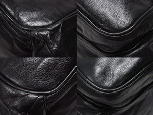 CHROME HEARTS クロムハーツ ダイパーバッグ BSフレア 2WAYバッグ マザーバック レザー シルバー925 ブラック 美品 中古 4b003716
