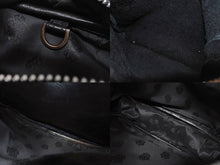 Load image into Gallery viewer, CHROME HEARTS クロムハーツ ダイパーバッグ BSフレア 2WAYバッグ マザーバック レザー シルバー925 ブラック 美品 中古 4b003716