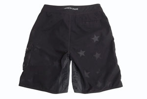 CHROME HEARTS クロムハーツ SWIM PANTS CRS BTN クロスボールボタン ショーツ ハーフパンツ ブラック サイズ28 美品 中古 4b003719 
