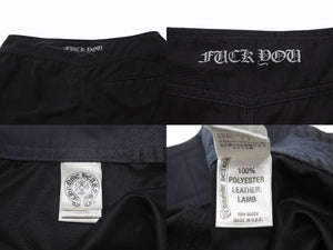 CHROME HEARTS クロムハーツ SWIM PANTS CRS BTN クロスボールボタン ショーツ ハーフパンツ ブラック サイズ28 美品 中古 4b003719 