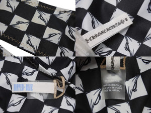 CHROME HEARTS x MATTY BOY クロムハーツ マッティボーイ 99 EYE PRINT SWIMWEAR TOP&amp;BOTTOM スイムウェア 水着 サイズM 美品 中古 4b003721 