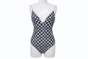 CHROME HEARTS x MATTY BOY クロムハーツ マッティボーイ 99 EYE PRINT SWIMWEAR TOP&amp;BOTTOM スイムウェア 水着 サイズM 美品 中古 4b003721 