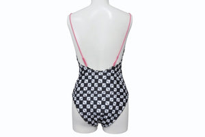 CHROME HEARTS x MATTY BOY クロムハーツ マッティボーイ 99 EYE PRINT SWIMWEAR TOP&amp;BOTTOM スイムウェア 水着 サイズM 美品 中古 4b003721 
