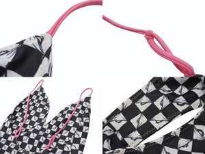 CHROME HEARTS x MATTY BOY クロムハーツ マッティボーイ 99 EYE PRINT SWIMWEAR TOP&amp;BOTTOM スイムウェア 水着 サイズM 美品 中古 4b003721 
