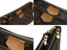 Load image into Gallery viewer, LOUIS VUITTON ルイヴィトン モノグラム ミュルティポシェット アクセソワール カーキ ショルダーバッグ M44813 美品 中古 4b003725